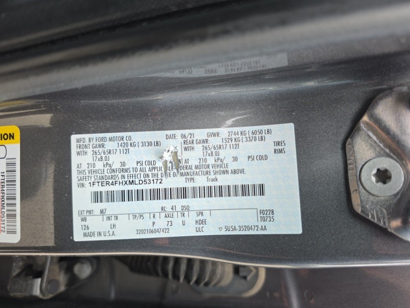 2021 Ford Ranger XL