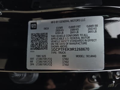 2024 Chevrolet Colorado ZR2