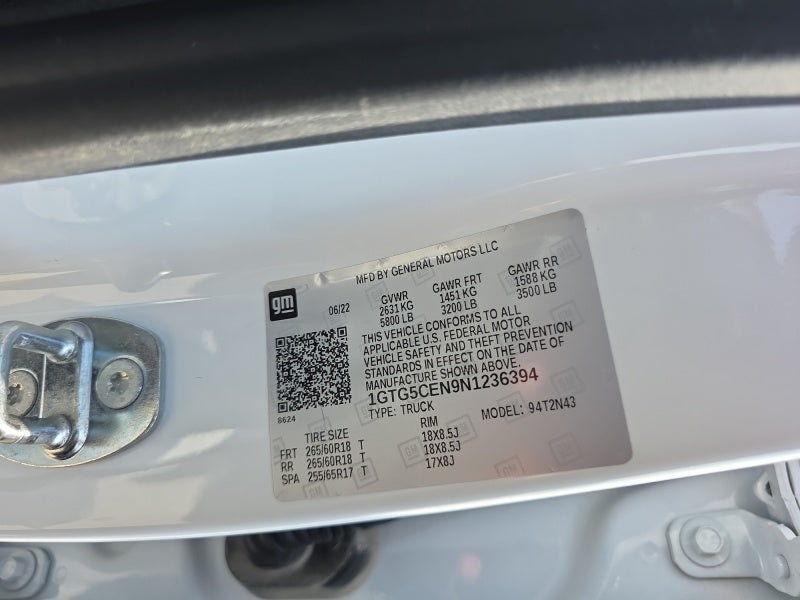 2022 GMC Canyon Elevation