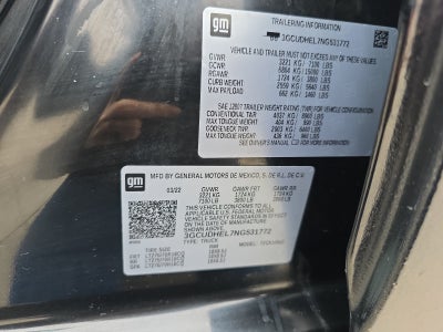 2022 Chevrolet Silverado 1500 ZR2