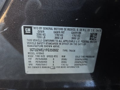 2015 GMC Sierra 1500 Denali