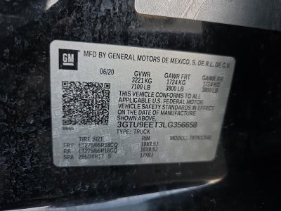 2020 GMC Sierra 1500 AT4