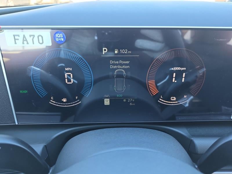 2026 Hyundai TUCSON HYBRID Blue