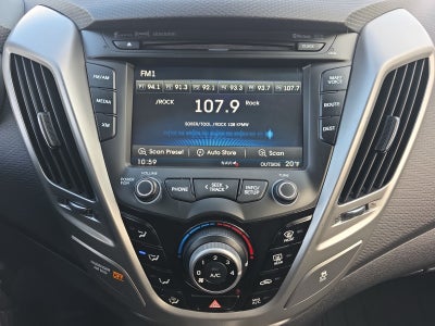 2013 Hyundai VELOSTER W/Black Int