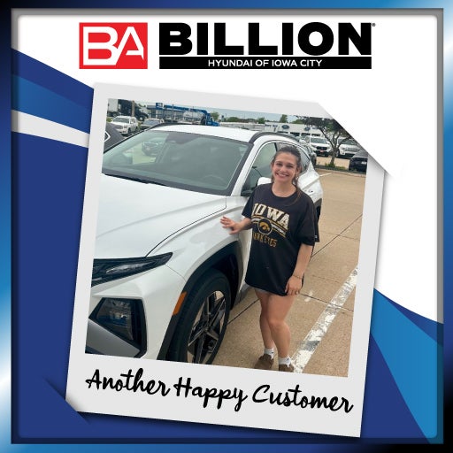 Another Happy Customer from Billion Hyundai of Iowa City | Iowa City, IA