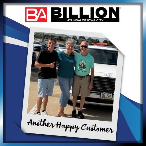 Another Happy Customer from Billion Hyundai of Iowa City | Iowa City, IA