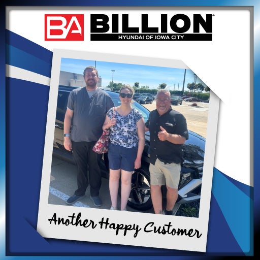 Another Happy Customer from Billion Hyundai of Iowa City | Iowa City, IA