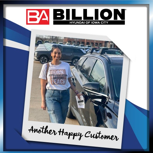 Another Happy Customer from Billion Hyundai of Iowa City | Iowa City, IA