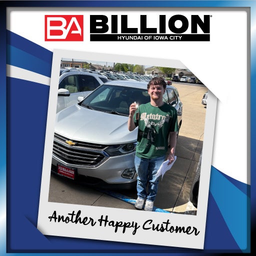 Another Happy Customer from Billion Hyundai of Iowa City | Iowa City, IA