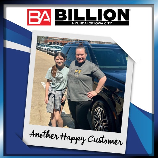 Another Happy Customer from Billion Hyundai of Iowa City | Iowa City, IA