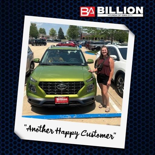 Another Happy Customer from Billion Hyundai of Iowa City | Iowa City, IA