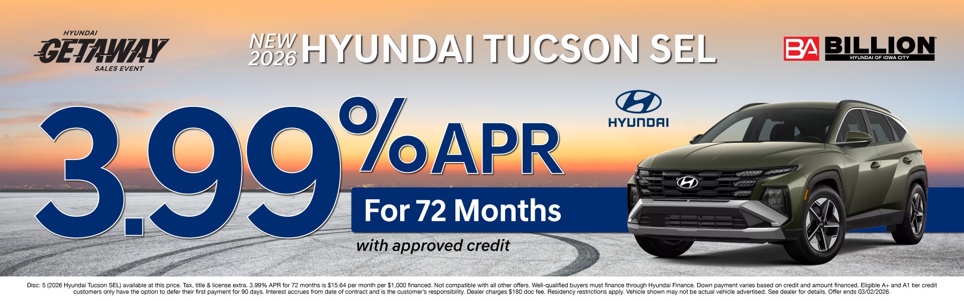 NEW HYUNDAI OFFER
