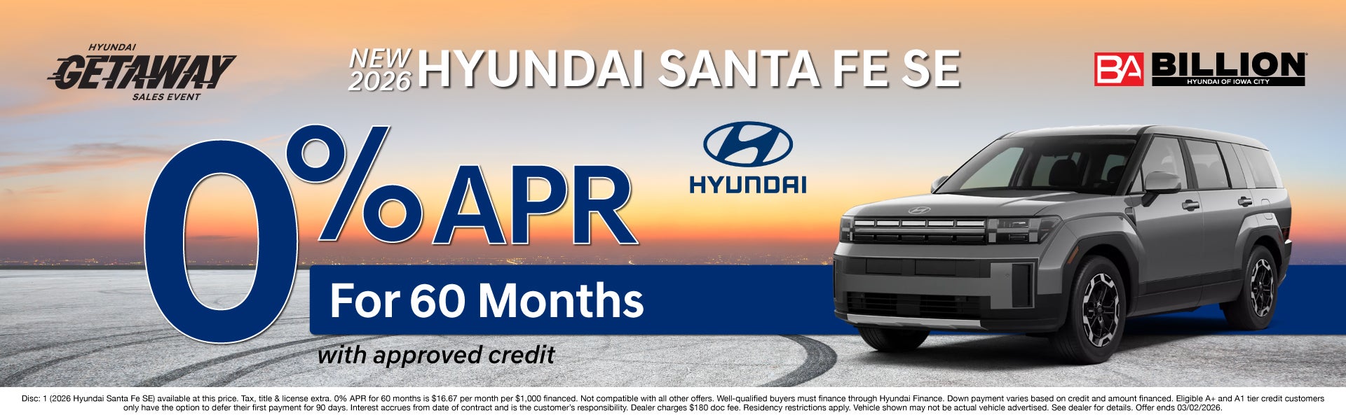 NEW HYUNDAI OFFER