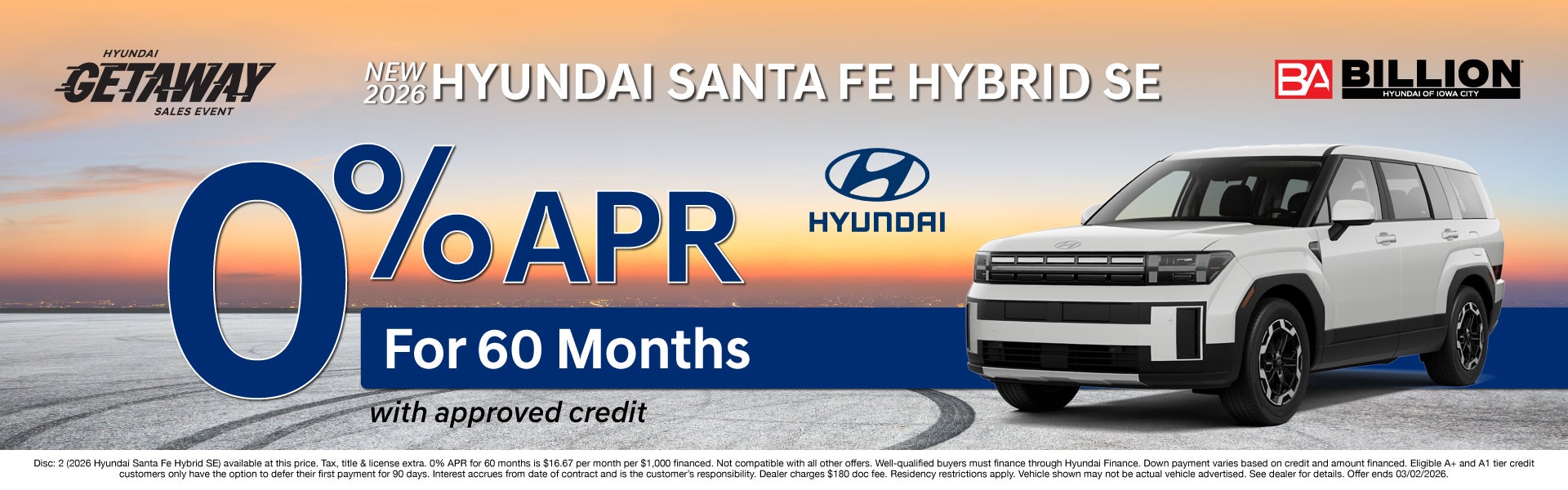 NEW HYUNDAI OFFER