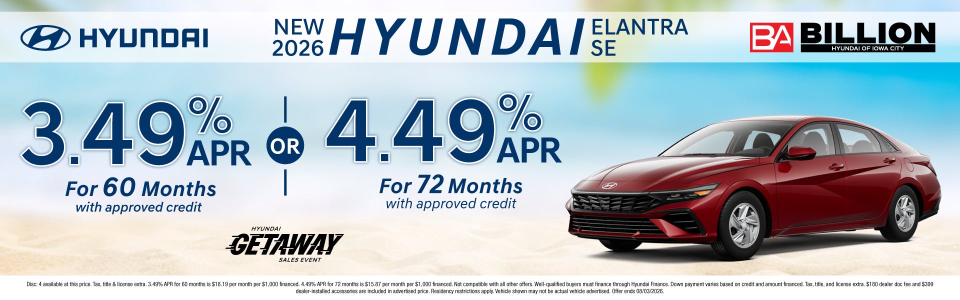 NEW 2026 HYUNDAI ELANTRA SE